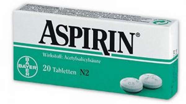 Аспирин - для уменьшения боли